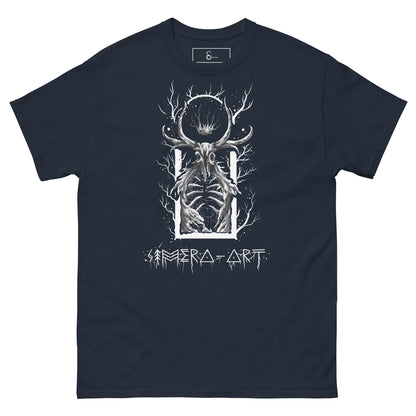 Explora la mitología celta con esta camiseta unisex de Cernunno, diseñada por Símera-Art. Arte exclusivo, estilo único. ¡Compra ahora!