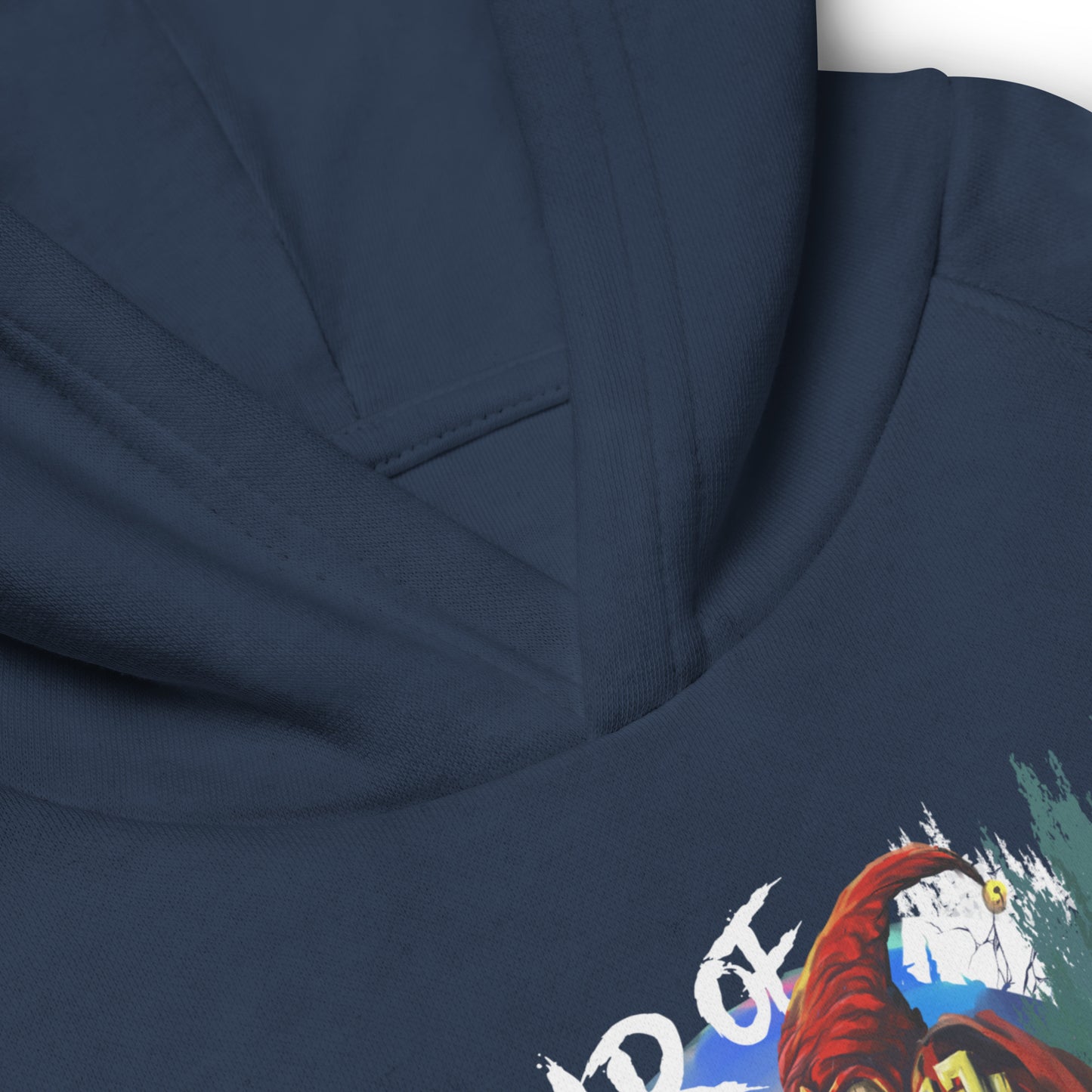 Suave y cálida, esta sudadera ecológica es perfecta para proteger a los más pequeños en las tardes de invierno. Diseño exclusivo War of Christmas.